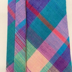 Vintage Polo by Ralph Lauren madras cotton tie